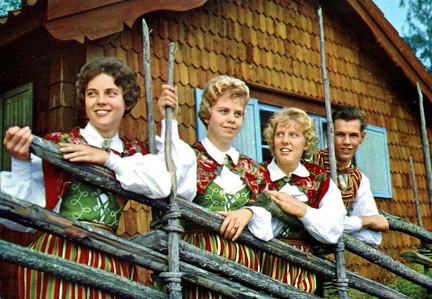 Lena, Gerd, Margareta och Hans